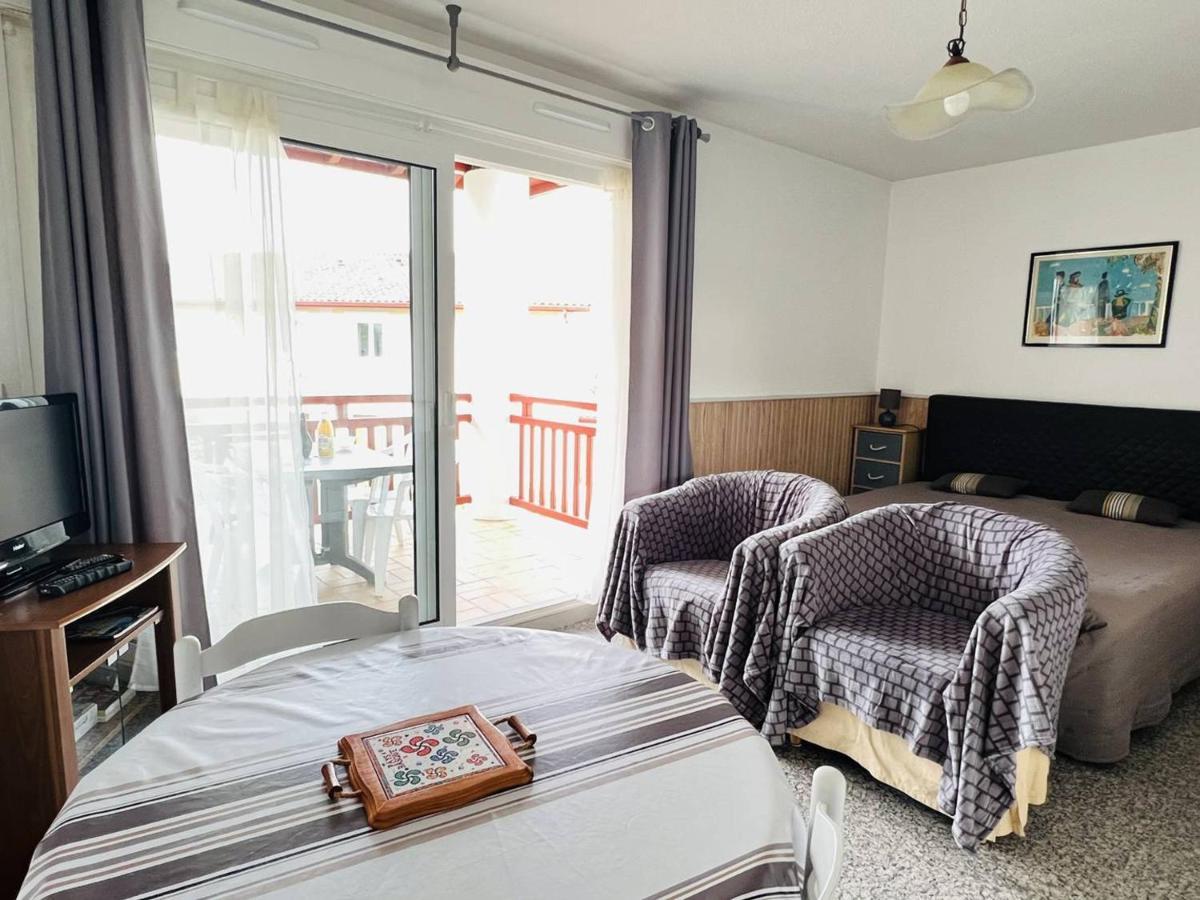 Appartement T1 Lumineux Avec Balcon Ensoleille Et Parking, 2 Couchages, Cambo-Les-Bains - Fr-1-495-16 Zewnętrze zdjęcie